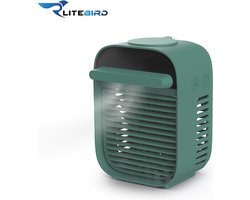 Ventilator voor op je bureau! - Airco - nevel- wind - verkoeling