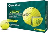 TaylorMade Tour Response Golfballen 2022 - Geel - 12 Stuks