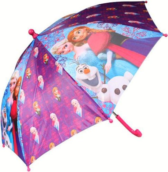 rivaal Eigenlijk Memo Paraplu Frozen 65cm paars | bol.com