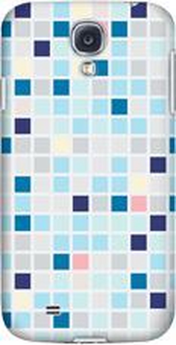 89865 Krusell PrintCover Samsung Galaxy S4 I9500/I9505 Blue Square