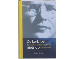 Omslag van De Kerk Lost Niets Op