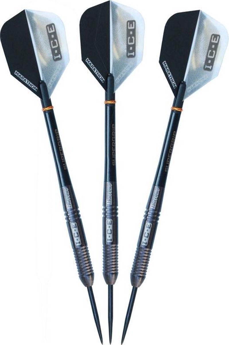 Harrows Dartpijlen Black Ice Steeltip 22 Gram