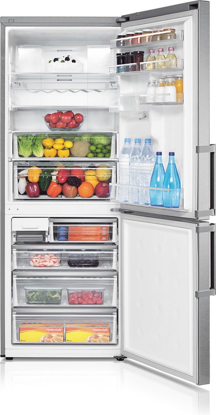 Samsung RL4363FBASL réfrigérateur-congélateur Autoportante 458 L F Gris |  bol.com