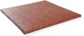 Rubber tegels 20 mm - 1 m² (4 tegels van 50 x 50 cm) - Rood