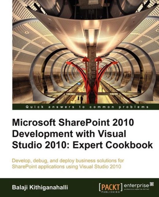 Microsoft SharePoint 2010 Development with Visual Studio 201 ... - cover