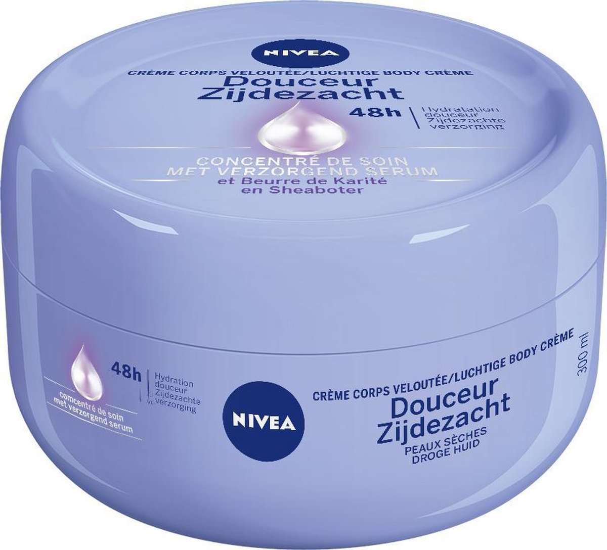 NIVEA Zijdezacht - 300 ml - Body Crème | bol.com