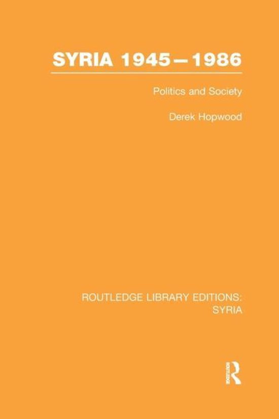 Syria 1945-1986