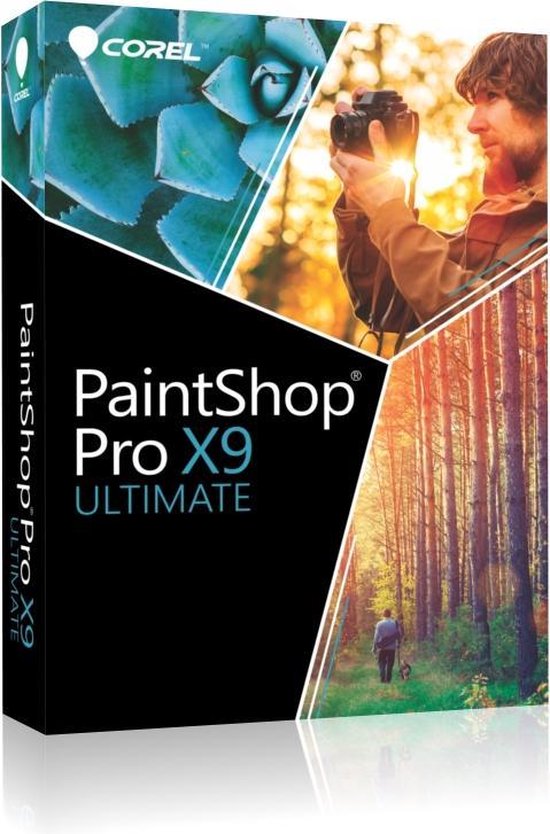 Corel PaintShop Pro X9 - 19 - Ultimate - Nederlands / Engels / Frans - Windows