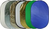 Premium 7in1 Reflectiescherm 100 cm x 150 cm / Opvouwbare Reflector - type: SR7-100150