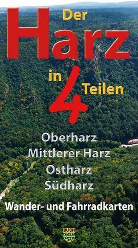 Der Harz in 4 Teilen. Kartenset 1 : 30 000 - cover