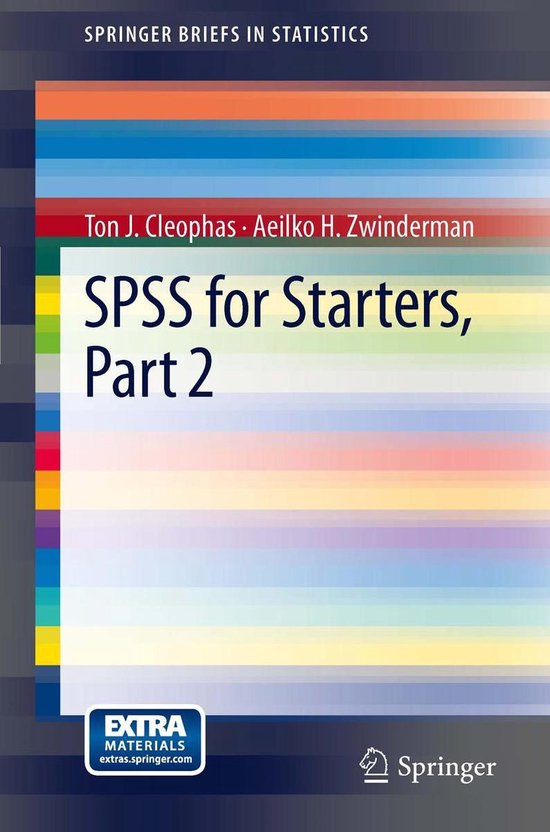 Mathematics and Statistics (R0) 2 - SPSS for Starters, Part  ... - cover