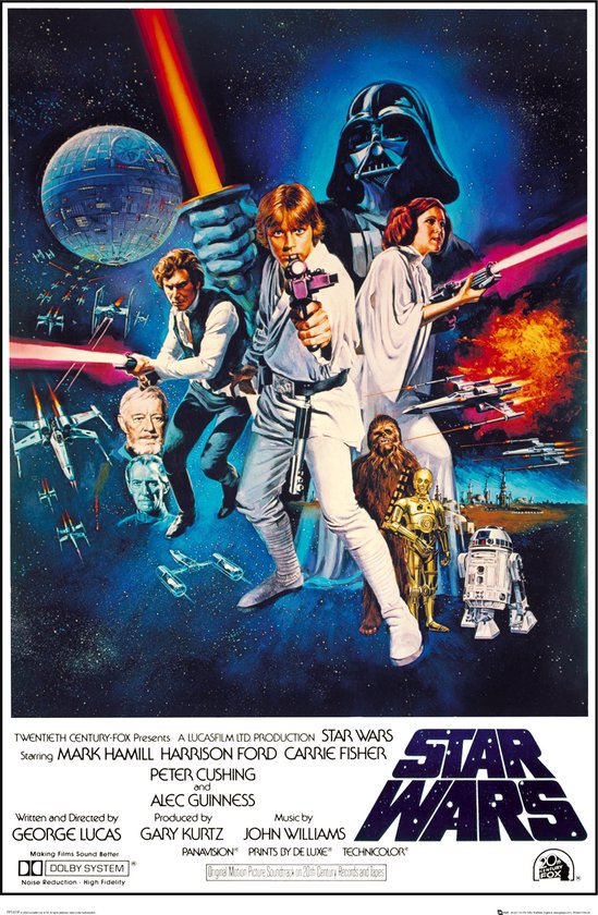 Affiche Reinders Star Wars - × b 61 une - feuille | Affiche - - no. 91,5 cm bol 19813