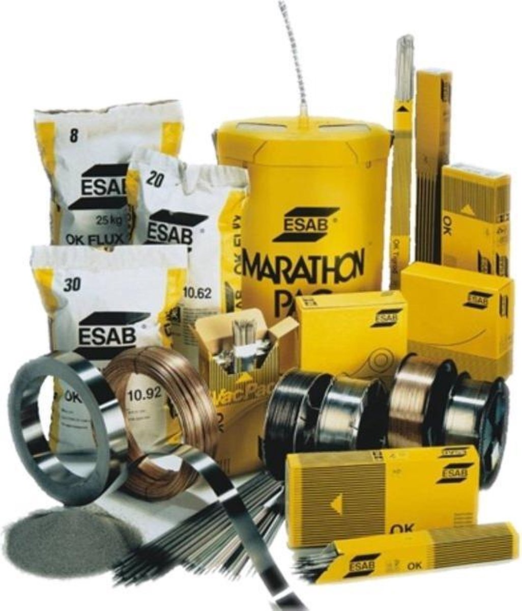 ESAB OK Aristorod 12.50 Schweißdraht - 1,0mm 18kg Spule Unverkupfert