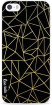 Casetastic Abstraction Outline Gold - Apple iPhone 5 / 5s / SE