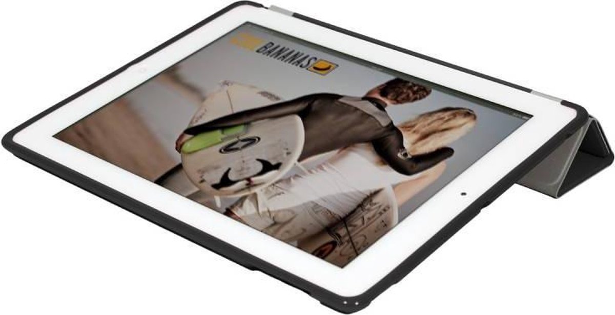 Softcase Cool Bananas SmartShell Cover zwart iPad (3)
