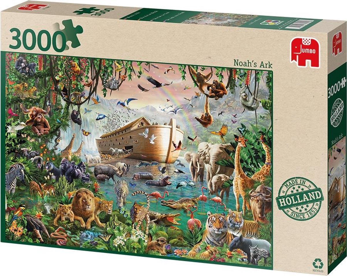 Jumbo Premium Collection Puzzel Ark van Noach - Legpuzzel - 3000 stukjes |  bol.com