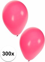 Roze ballonnen 300 stuks
