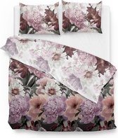 ZoHome Audrey Dekbedovertrek - Eenpersoons - 140x200/220 cm - Lilac