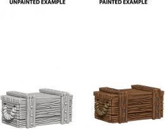 WizKids Deep Cuts Unpainted Miniatures: Wave 10 - Piles Of Wood Terrain For Tabletop RPG & Wargaming - View #2