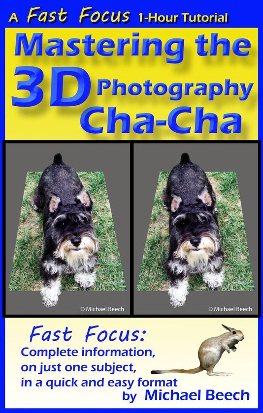 Fast Focus Tutorials - Mastering the 3D Photography Cha-Cha - cover