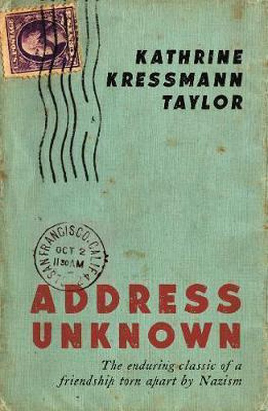 Address Unknown - cover