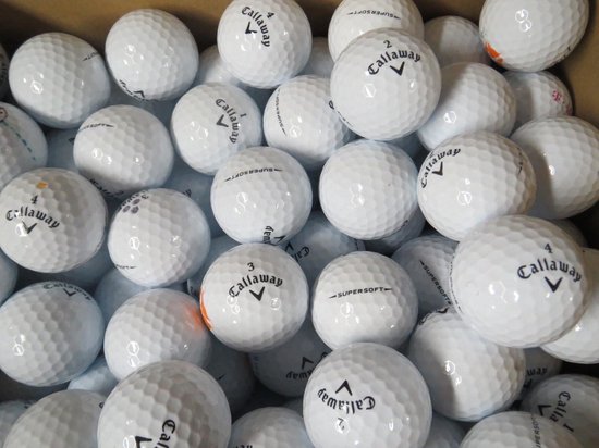 Golfballen gebruikt/lakeballs Supersoft AAAA klasse 100 | bol.com