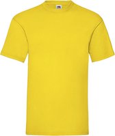 Fruit of the Loom - 5 stuks Valueweight T-shirts Ronde Hals - Geel - L