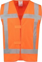 Tricorp veiligheidsvest RWS - Workwear - 453005 - fluor oranje - maat 4XL