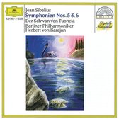 Sibelius: Symphonies no 5 & 6, Swan of Tuonela / Karajan
