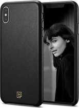 Spigen La Manon Calin Apple iPhone Xs Max Hoesje - Zwart