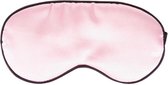 Luxe Zijden Reismasker Slaapmasker Oogmasker / Zijde Zacht Pink / Slapen Ogen Masker / Roze