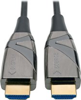Tripp-Lite P568-60M-FBR High-Speed HDMI 2.0 Fiber Active Optical Cable (AOC) - 4K x 2K HDR @ 60 Hz, 4:4:4, M/M, Black, 60 m TrippLite