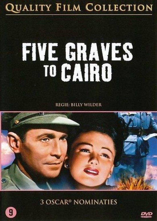 Cover van de film 'Five Graves To Cairo'