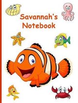 Savannah's Notebook