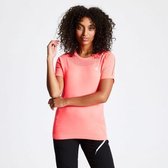 Dare 2b - Women's Seamless T-Shirt - Outdoorshirt - Vrouwen - Maat L - Oranje