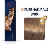 Wella Professionals Koleston Perfect Me+ - Haarverf - 8/00 Pure Naturals - 60ml