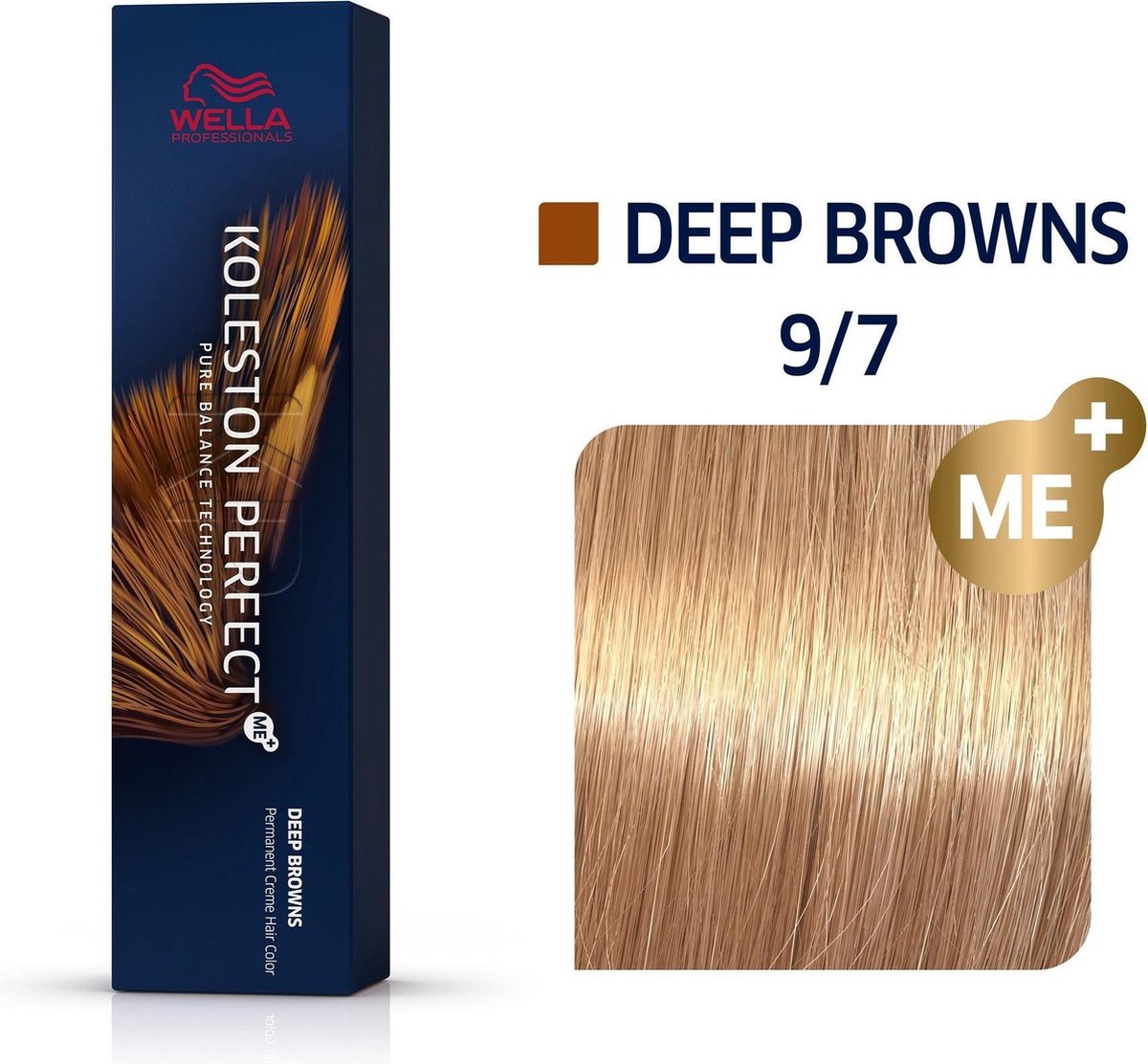 Wella Professionals Koleston Perfect Me+ - Haarverf - 9/7 Deep Browns - 60ml