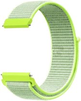 SmartphoneClip® Nylon 20mm Neon bandje geschikt voor Samsung Galaxy Watch Active