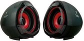 Berserker Gaming AVRAK Gaming headset 3.5 mm jackplug Kabelgebonden, Stereo Over Ear Zwart, Rood