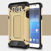 Coverup Samsung Galaxy J5 (2016) Hoesje - Armor Hybrid - Goud