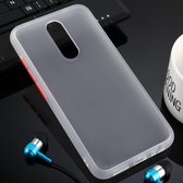 Voor Xiaomi Redmi 8 Skin Hand Feeling Series Anti-fall Frosted PC + TPU Case (transparant)