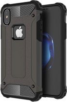 Voor iPhone X / XS Magic Armor TPU + PC-combinatiebehuizing (brons)