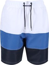 Regatta Zwembroek Bratchmar Vi Heren Polyester Wit/blauw Maat Xl