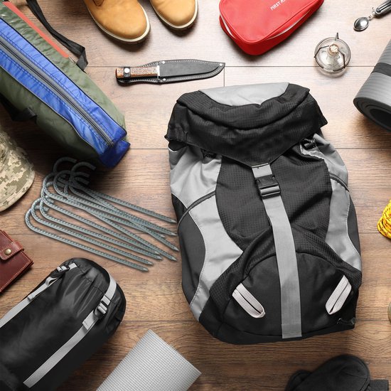 piquets de tente relaxdays 10 pièces - piquets - piquets de sol - piquets de sol - longs - acier