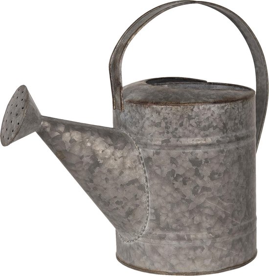 Clayre & Eef Arrosoir décoratif 42x20x38 cm Gris Métal Arrosoir