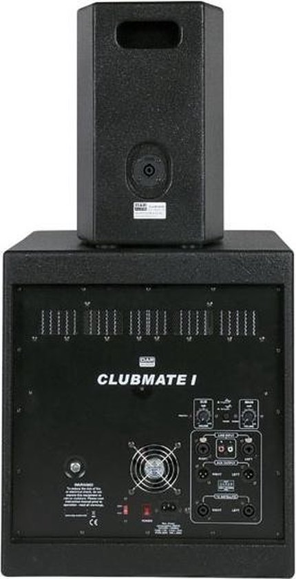 DAP Audio DAP Club Mate I - Actieve luidsprekerset 590W Home entertainment  - Accessoires | bol.com