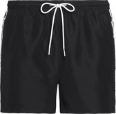 Calvin Klein - Heren Zwembroeken Swim Short Drawstring - Zwart - Maat XL