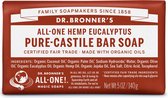 Dr. Bronner's Eucalyptus Pure-Castile Bar Soap Zeep 140gr