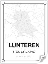 Tuinposter LUNTEREN (Nederland) - 60x80cm