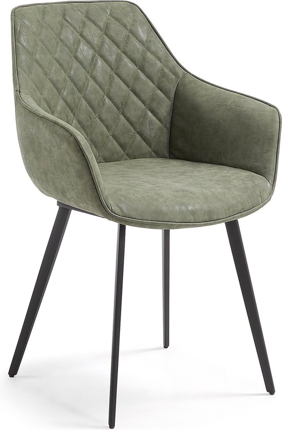 Kave Home - Chaise Amira vert